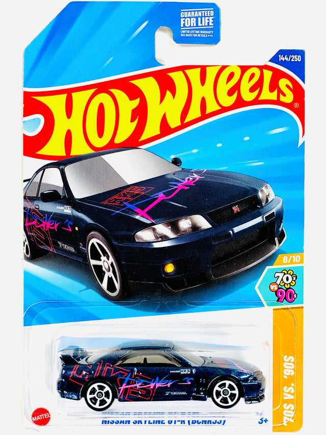 Hot Wheels 2025 70s vs 90s Nissan Skyline GTR (BCNR33)