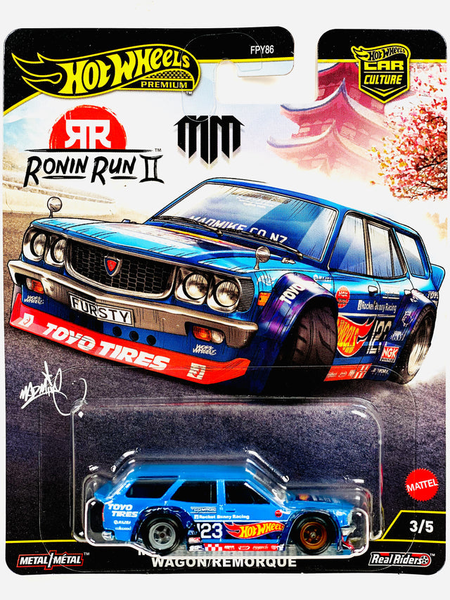 Hot Wheels 2025 Car Culture Ronin Run II Mad Mike Mazda RX-3