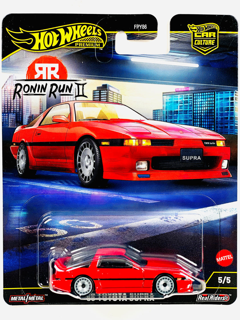 Hot Wheels 2025 Car Culture Ronin Run II '89 Toyota Supra