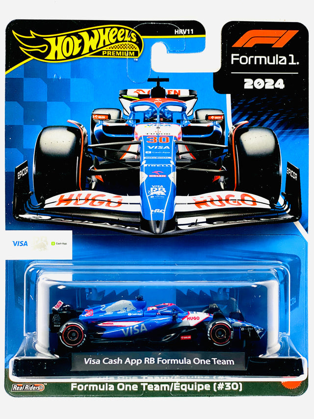 Hot Wheels 2025 Formula 1 Race Team Daniel Ricciardo F1 Visa Cash App RB Formula One Team #30