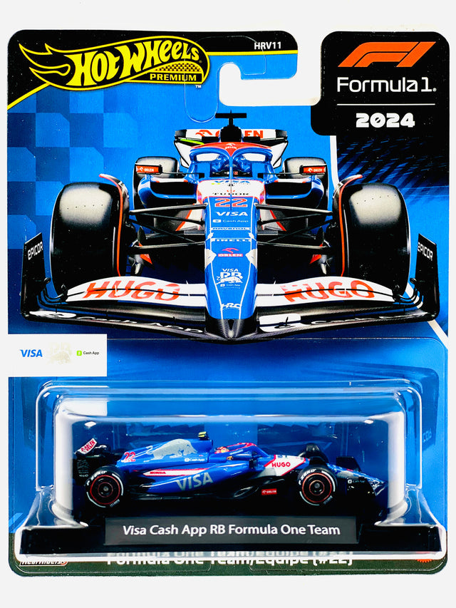 Hot Wheels 2025 Formula 1 Race Team Yuki Tsunoda F1 Visa Cash App RB Formula One Team #22