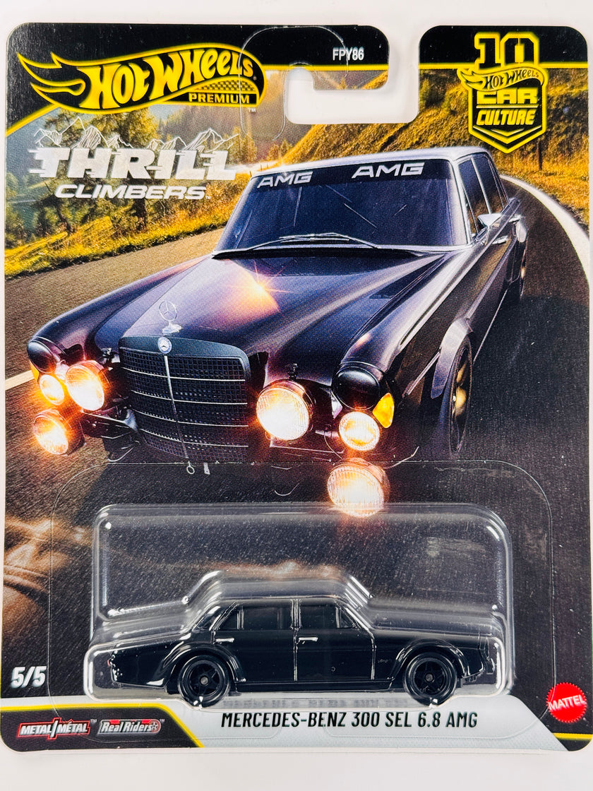 Hot Wheels 2026 Car Culture Thrill Climbers Mercedes-Benz 300 SEL 6.8 AMG