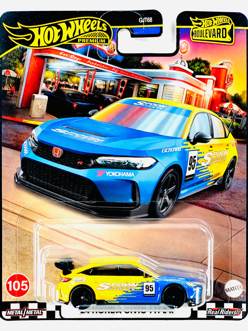 Hot Wheels 2024 Boulevard '24 Honda Civic Spoon Type-R #105