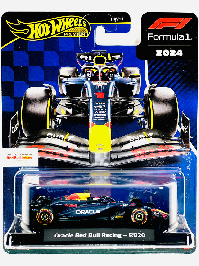 Hot Wheels 2025 Formula 1 Race Team Max Verstappen Oracle Red Bull F1 Racing RB20 #1