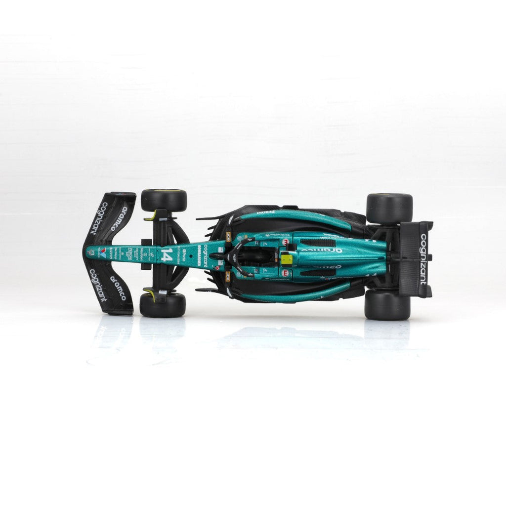 F1 Aston Martin AMR23 #14, Fernando Alonso - Escala 1:43