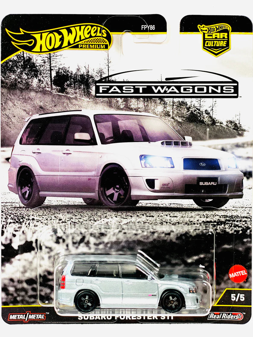 Hot Wheels 2025 Car Culture Fast Wagons Subaru Forester STI